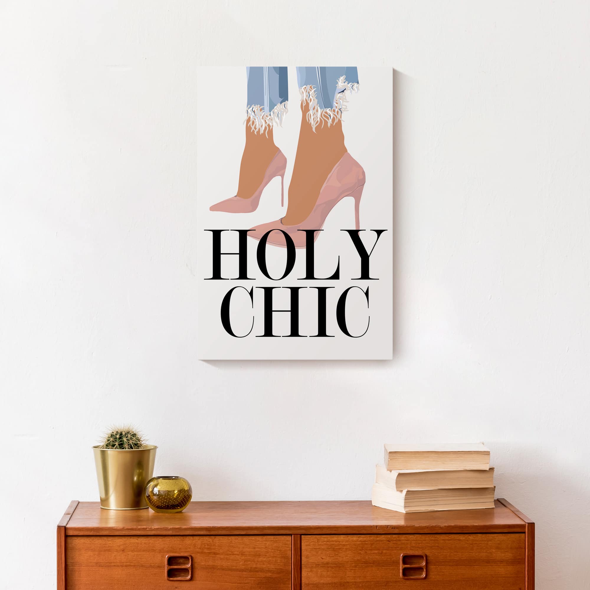 Holy Chic Canvas Wall Art